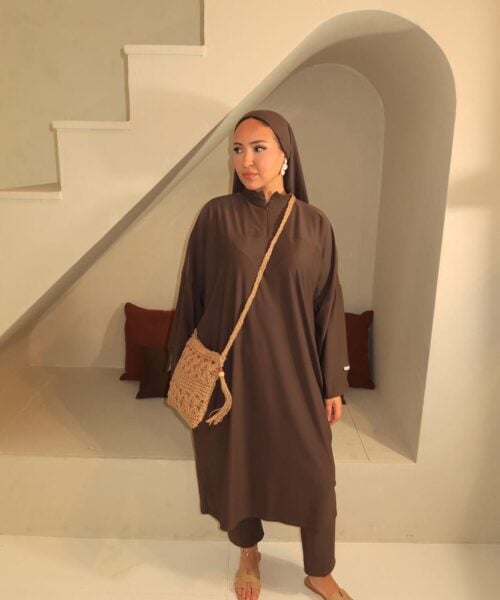 Alternative view of EMIRATI || BURKINI WITH DETAILLED SLEEVES #348