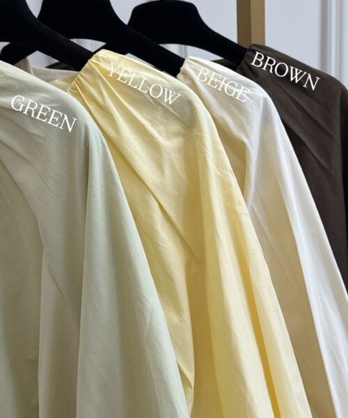 Alternative view of BALLOON SLEEVE MAXI DRESS