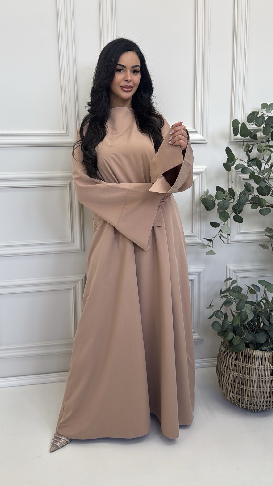 EMIRATI || ESSENTIAL COTTON MAXI DRESS