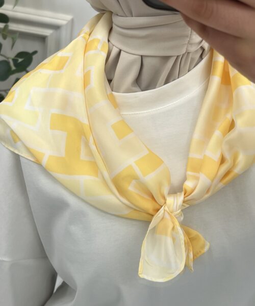 Alternative view of PASTEL DREAM SCARF