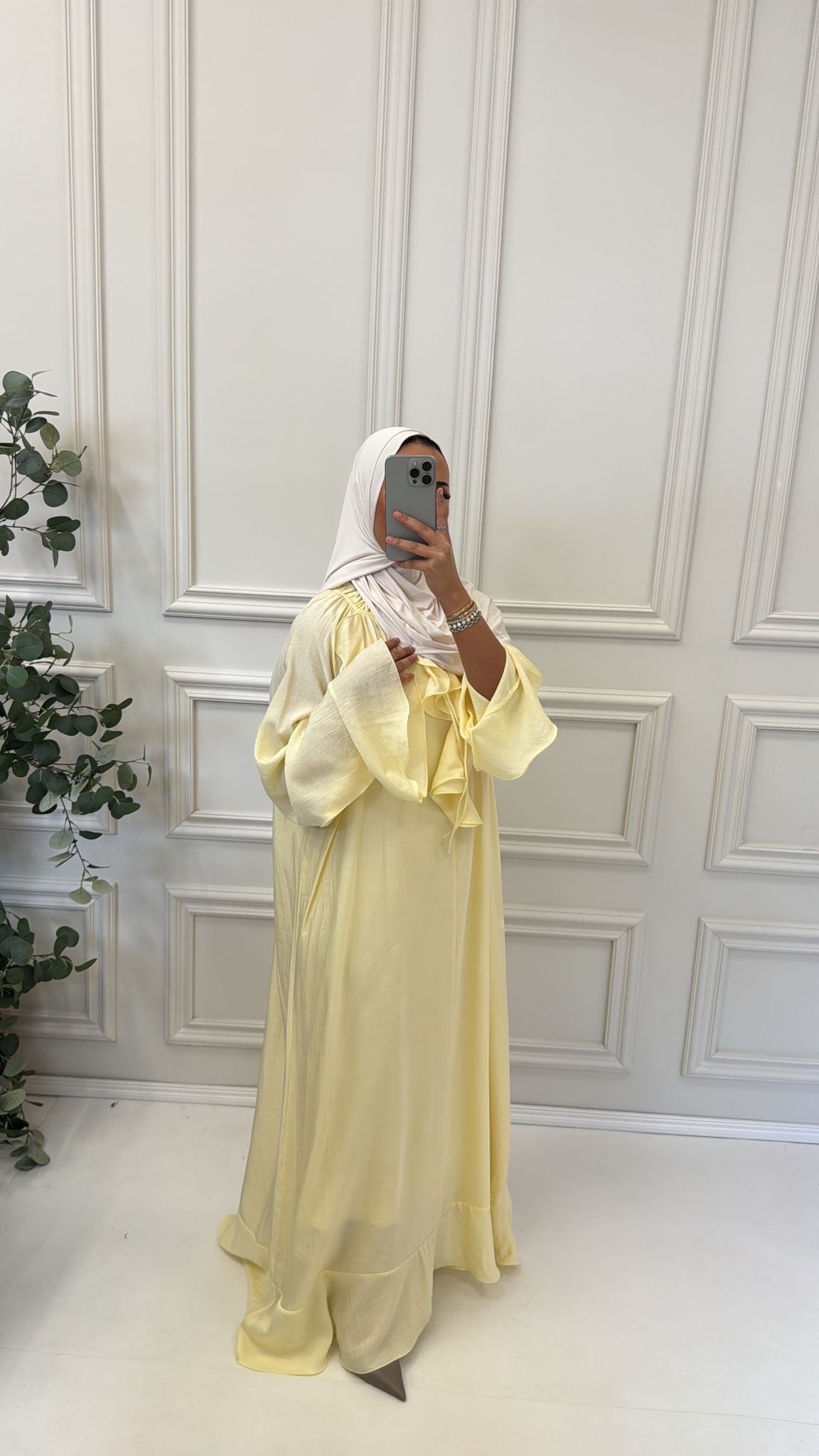 RUFFLE GRACE DRESS