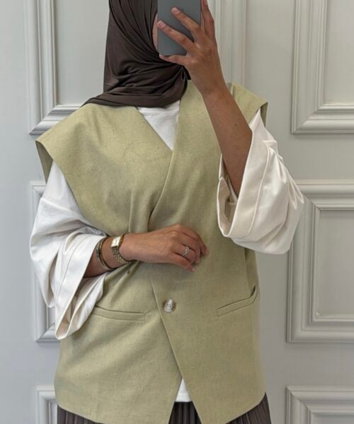 OVERSIZED GILET