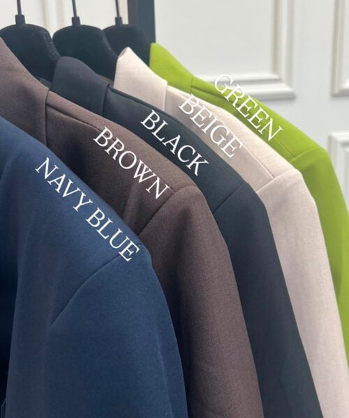 Alternative view of THE THREE-QUARTER SLEEVE BLAZER