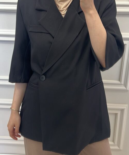THREE-QUARTER SLEEVE BLAZER - Afbeelding 6
