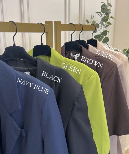 THREE-QUARTER SLEEVE BLAZER - Afbeelding 7