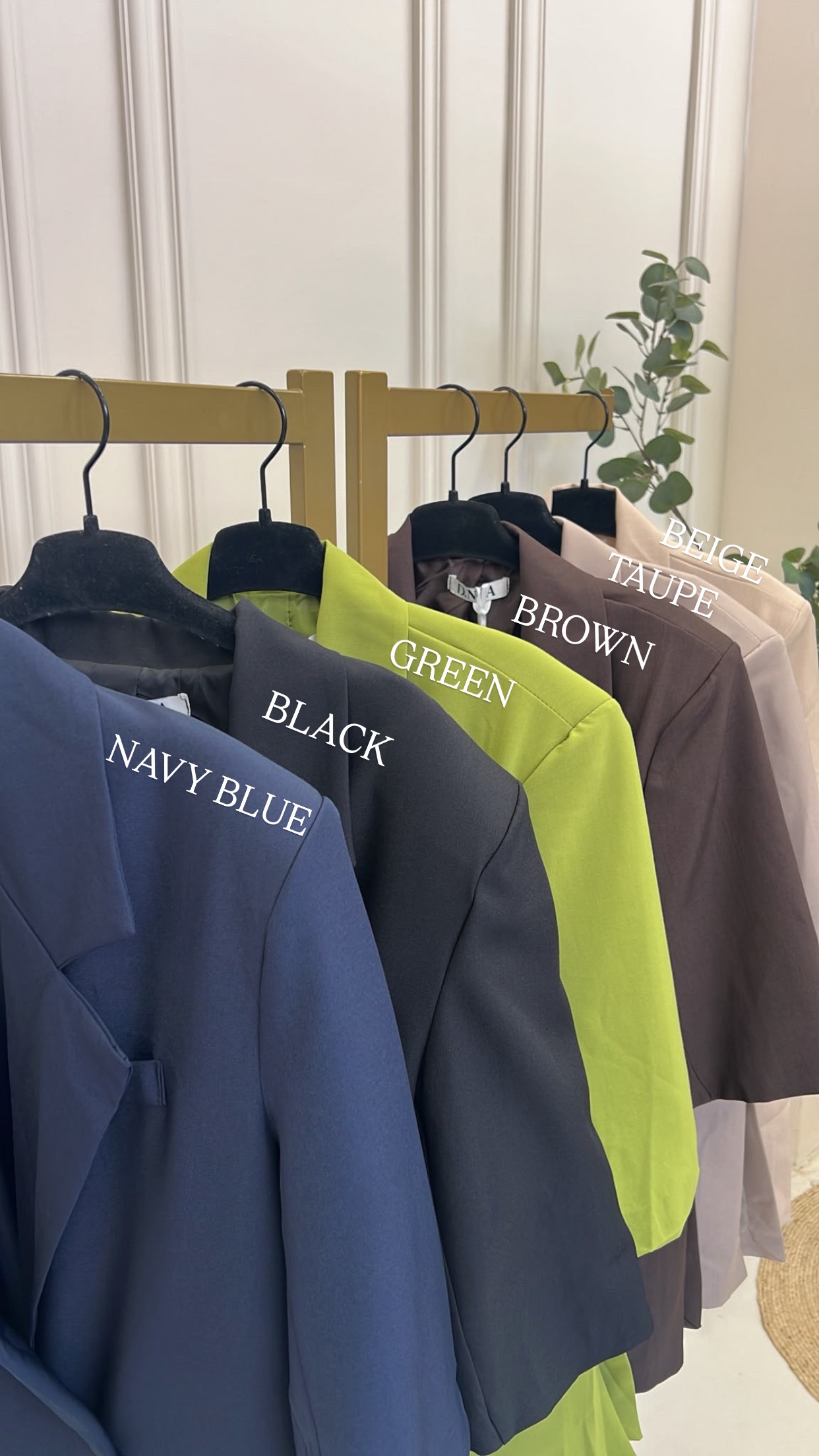 THREE-QUARTER SLEEVE BLAZER - Afbeelding 7