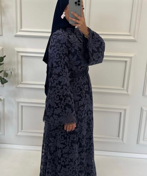 Alternative view of MIDNIGHT BLOOM DRESS