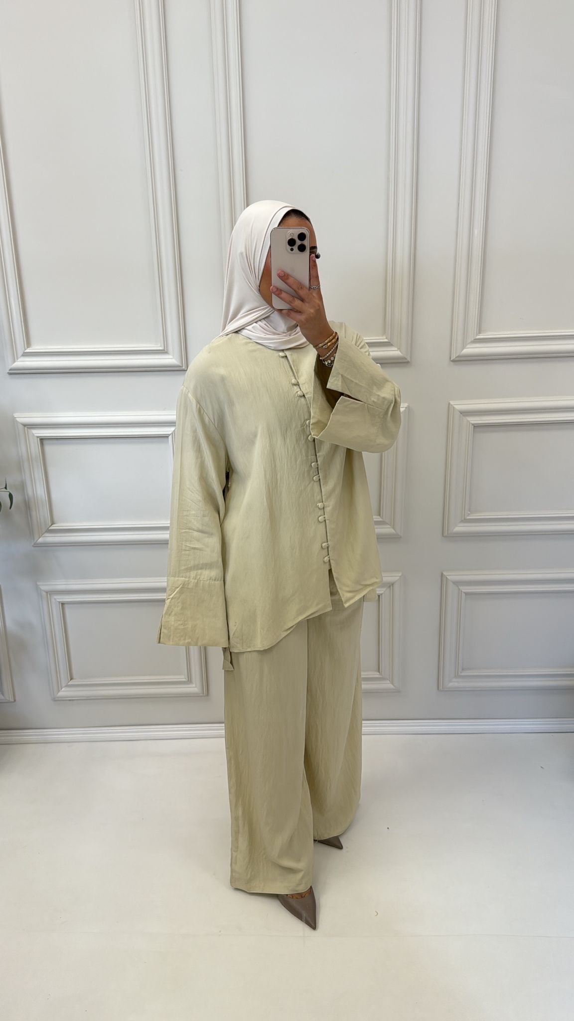 BUTTON - UP TWINSET