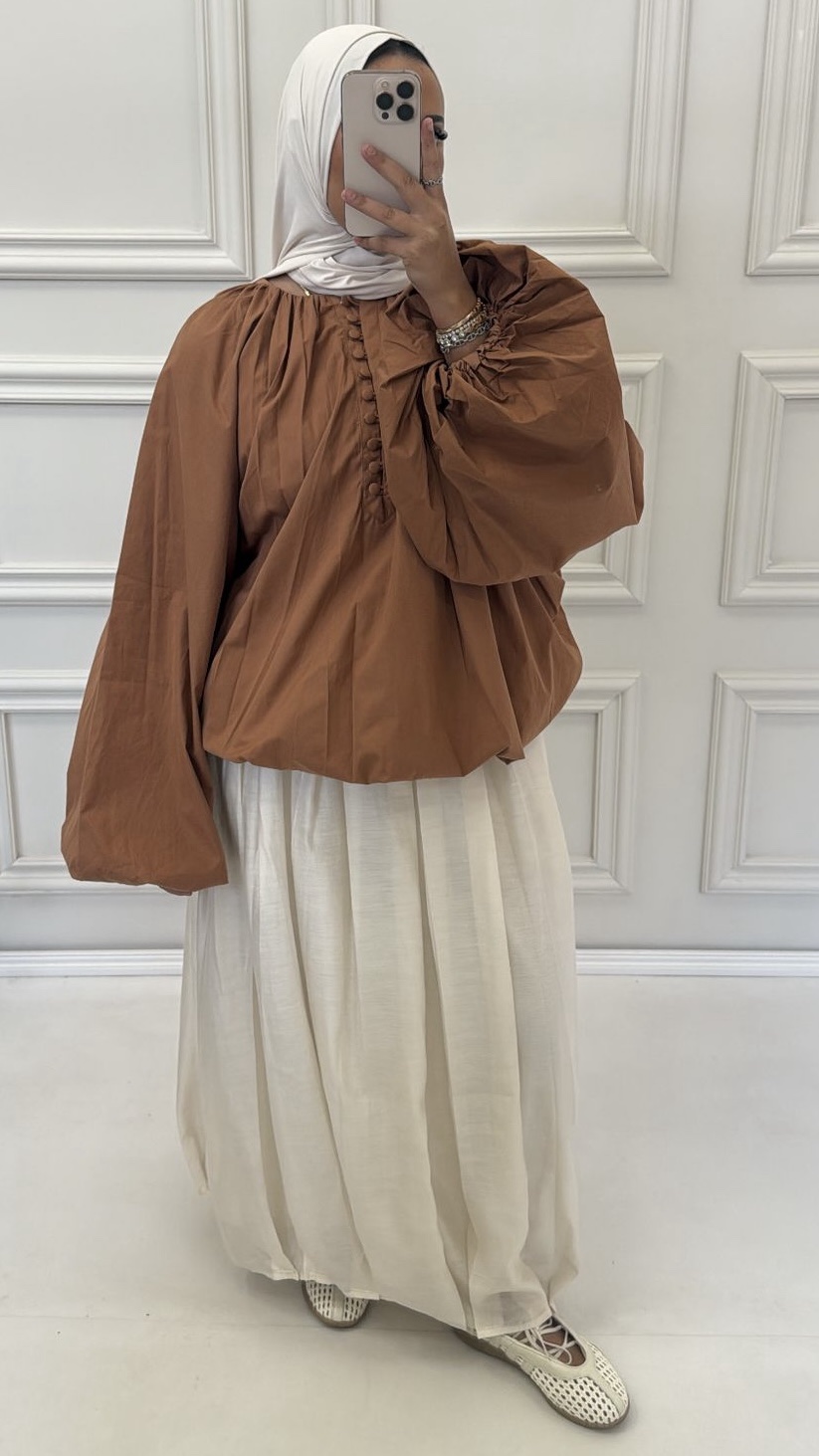 BALLOON SLEEVE BLOUSE - Afbeelding 2