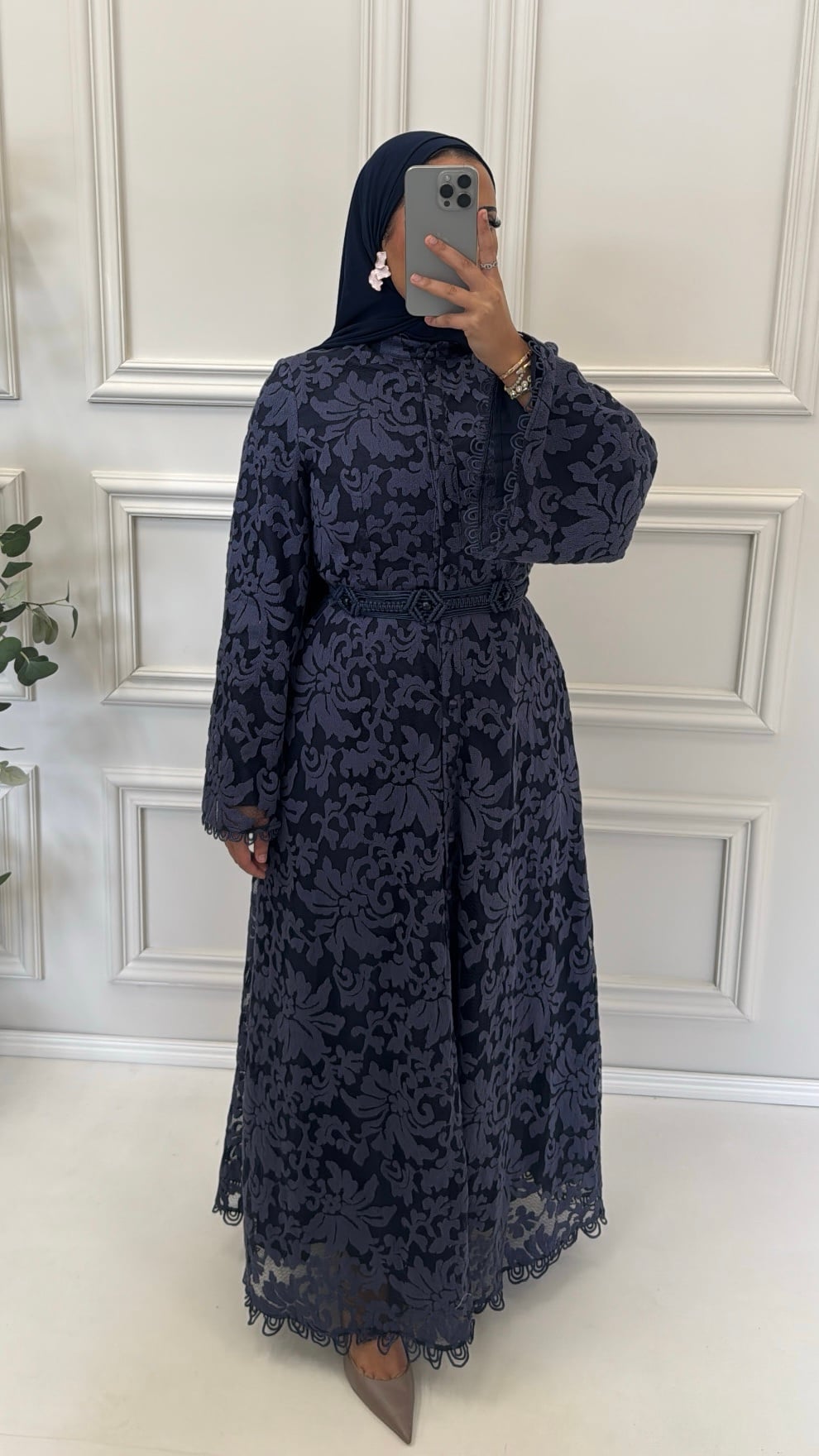MIDNIGHT BLOOM DRESS