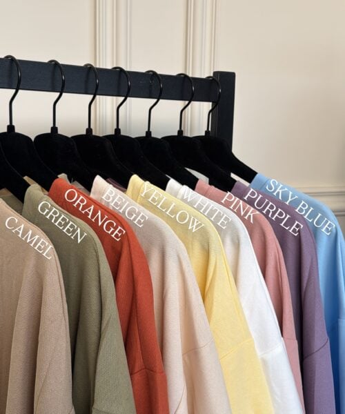 Alternative view of BASIC OVERSIZED SHIRT