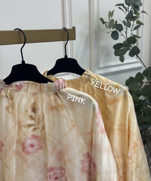 Alternative view of OVERSIZED FLORAL DRESS