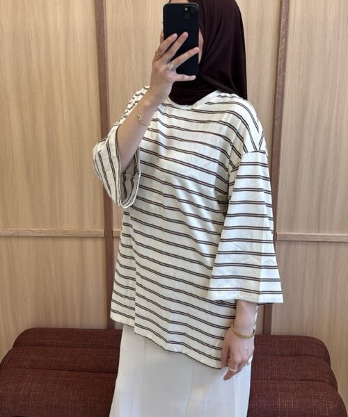 BASIC STRIPED SHIRT