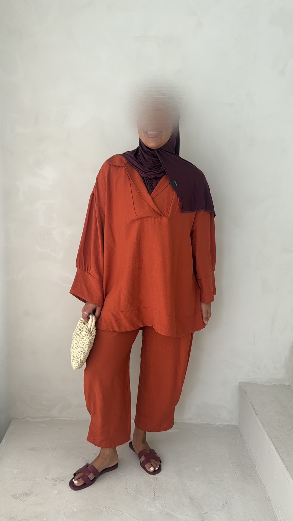 LINNEN LOOK CO-ORD SET