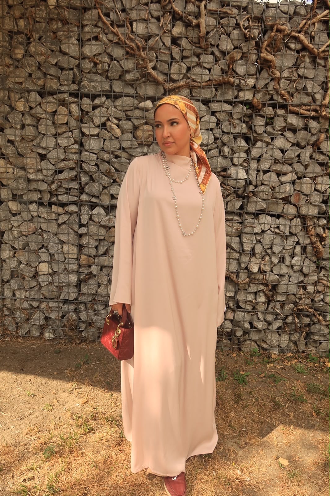 EMIRATI || SATIN DRESS