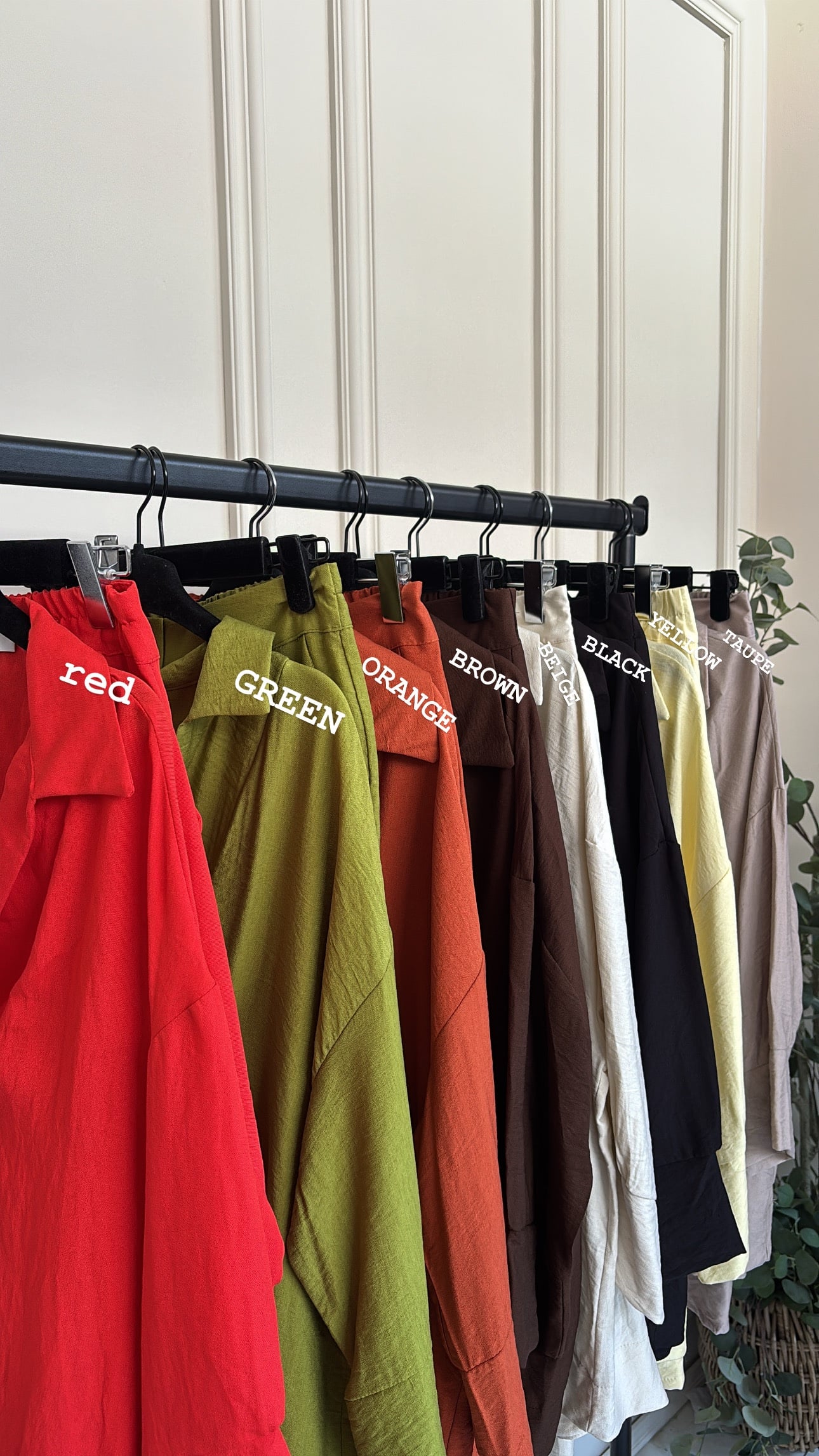 LINNEN LOOK CO-ORD SET - Afbeelding 3