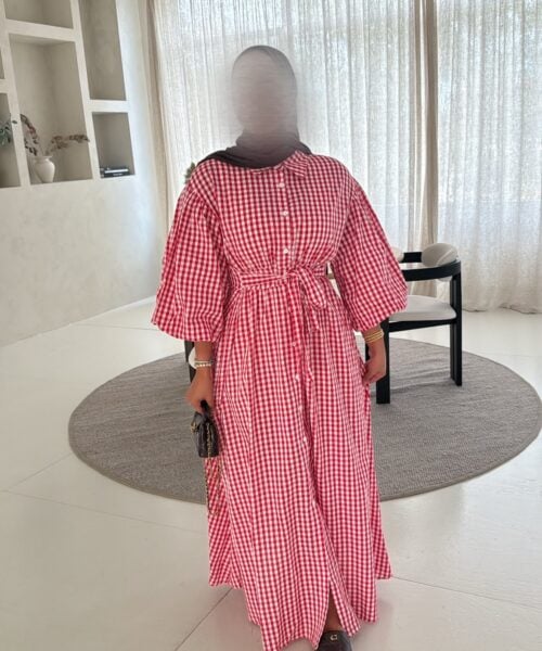 GINGHAM DRESS