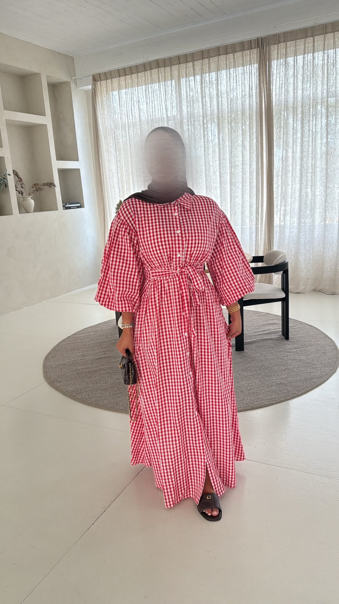 GINGHAM DRESS
