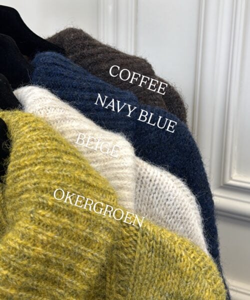Alternative view of KNITTED ZIP CARDIGAN