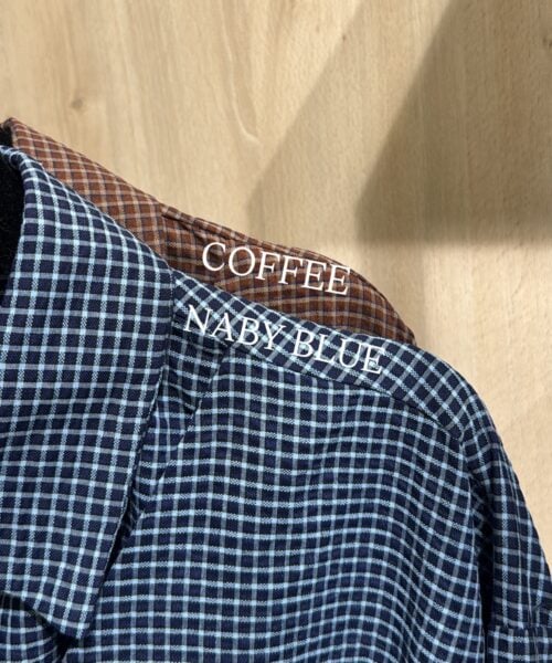 Alternative view of CHECKERED WRAP DRESS