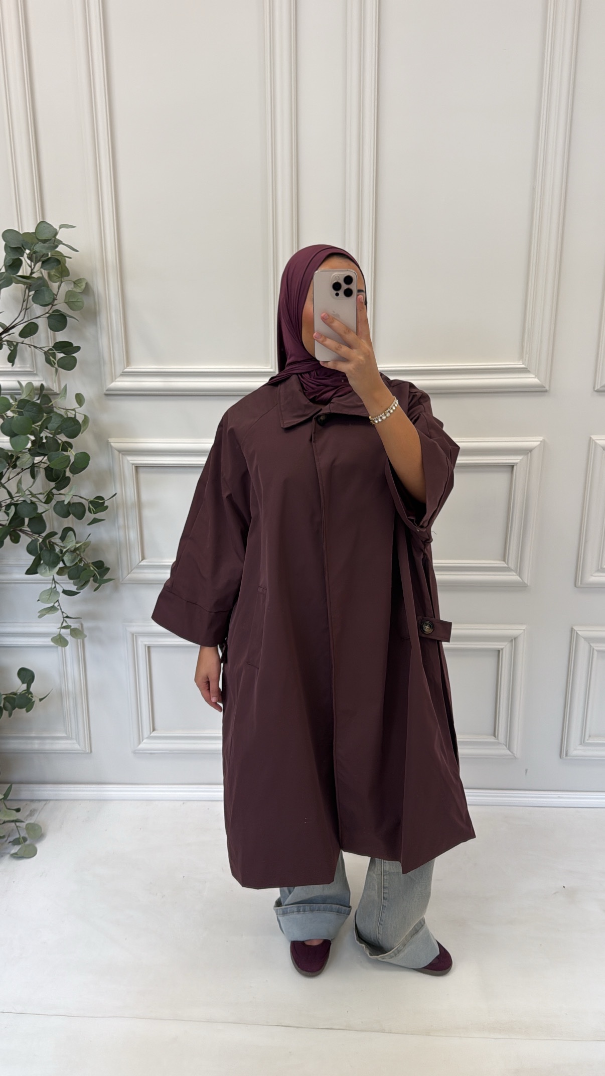 TRENCHCOAT MET SPLIT - Afbeelding 2