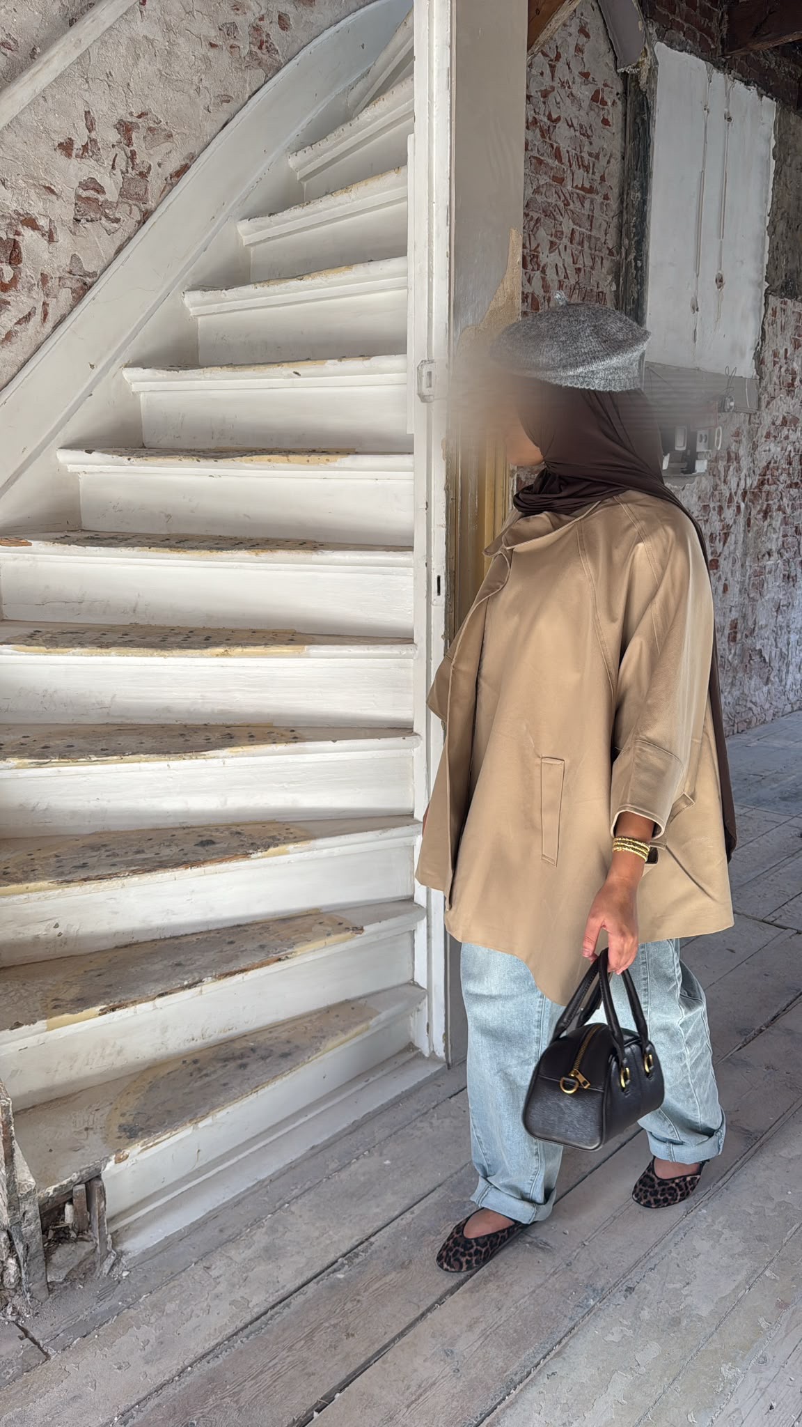 SHORT TRENCH CAPE - Afbeelding 2