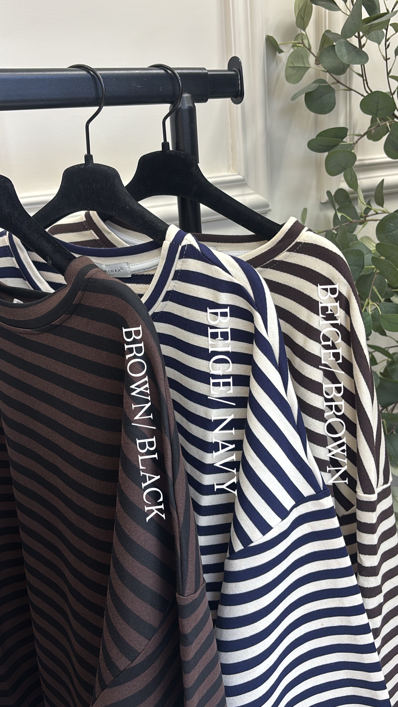STRIPED BASIC SHIRT - Afbeelding 2