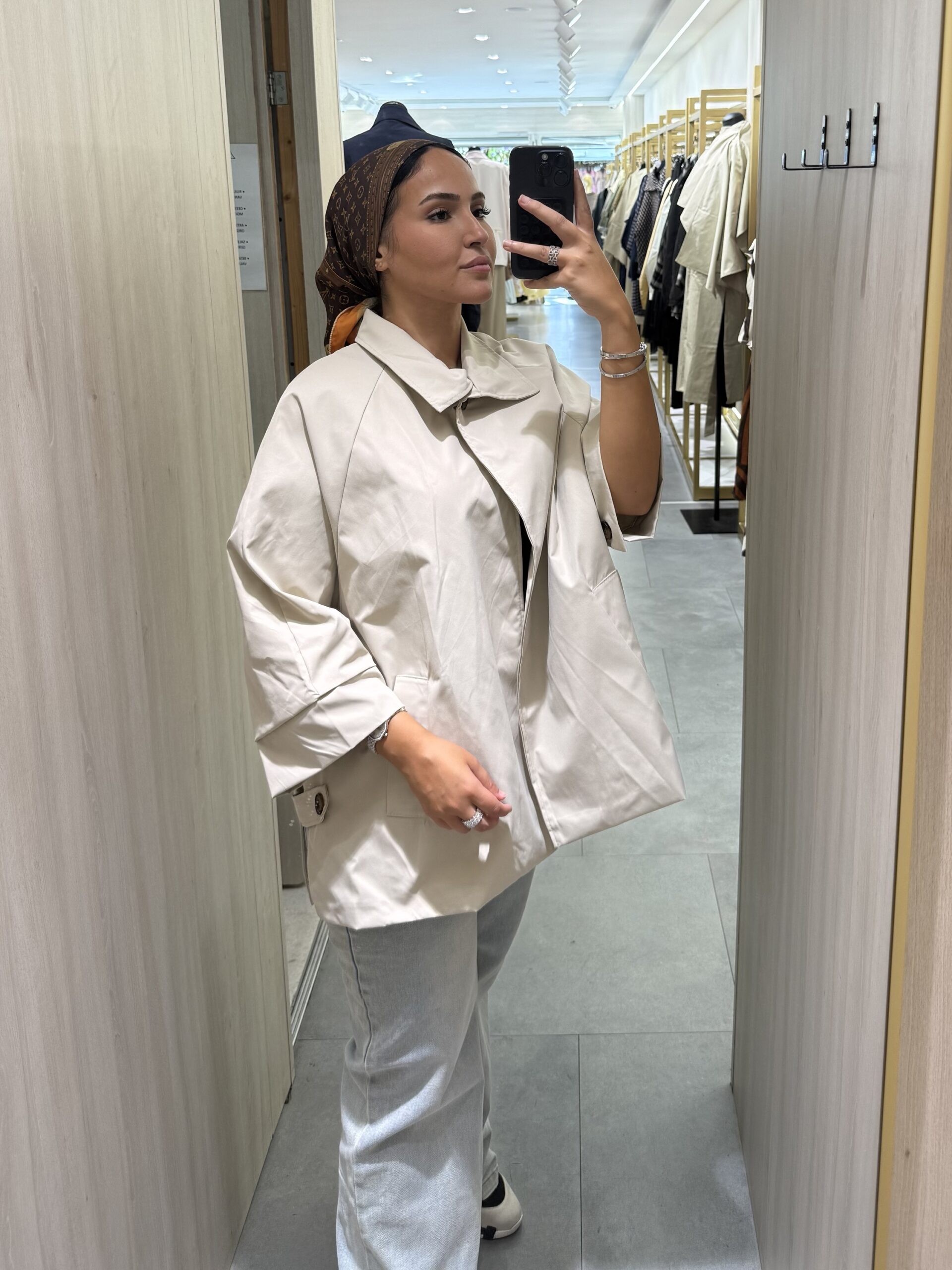 OVERSIZED MIDI TRENCHCOAT - Afbeelding 2