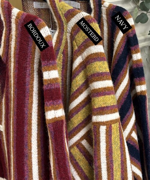AUTUMN STRIPE KNIT - Afbeelding 2