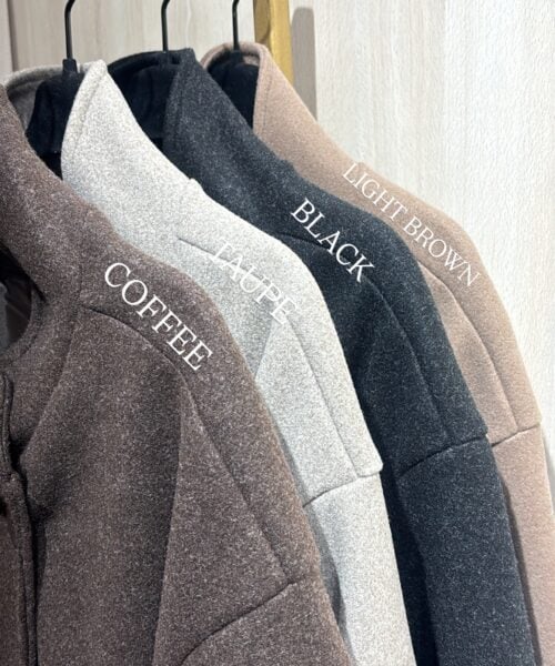 Alternative view of LUXE BELTED COAT