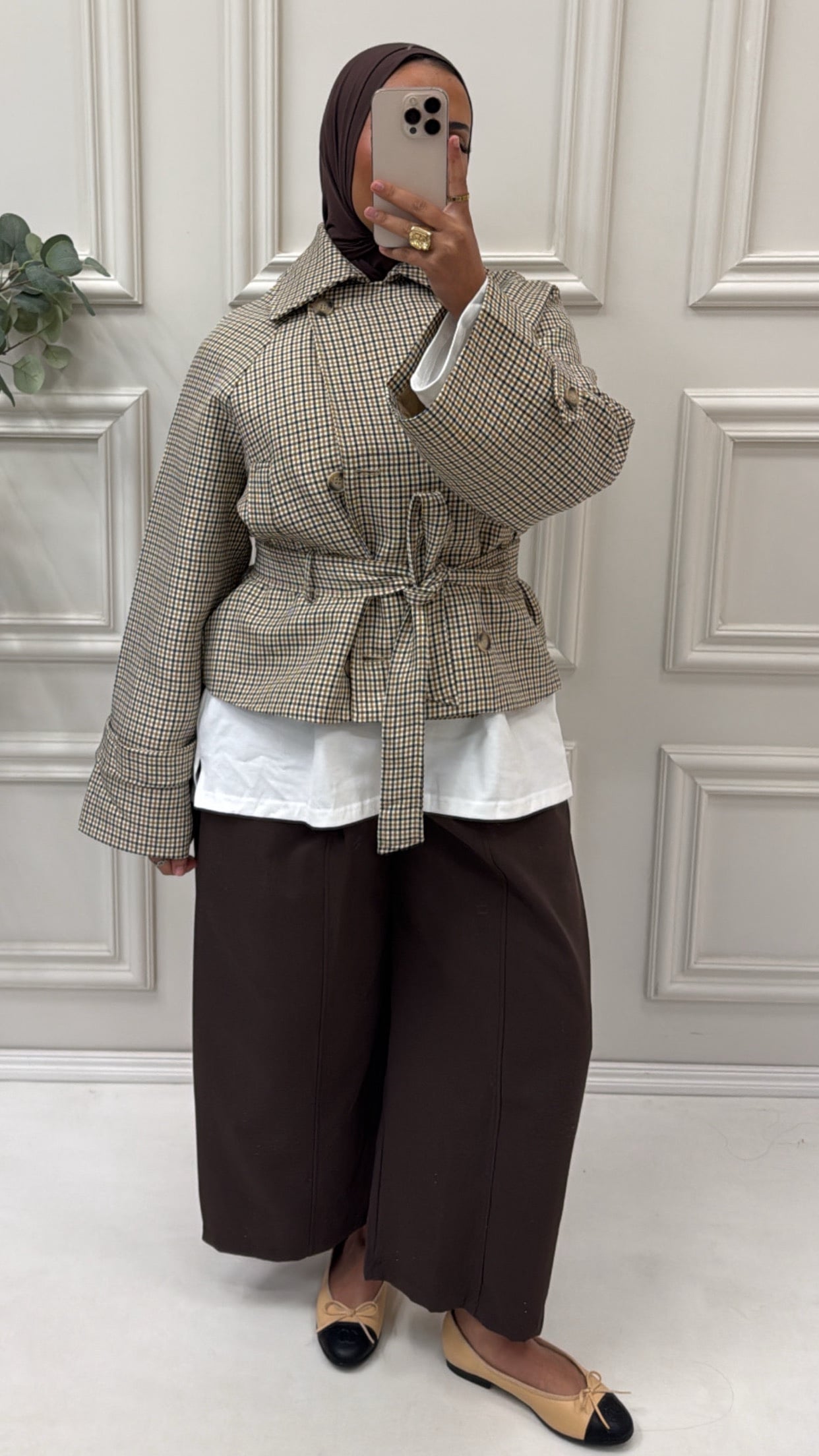 KORTE GERUITE TRENCHCOAT