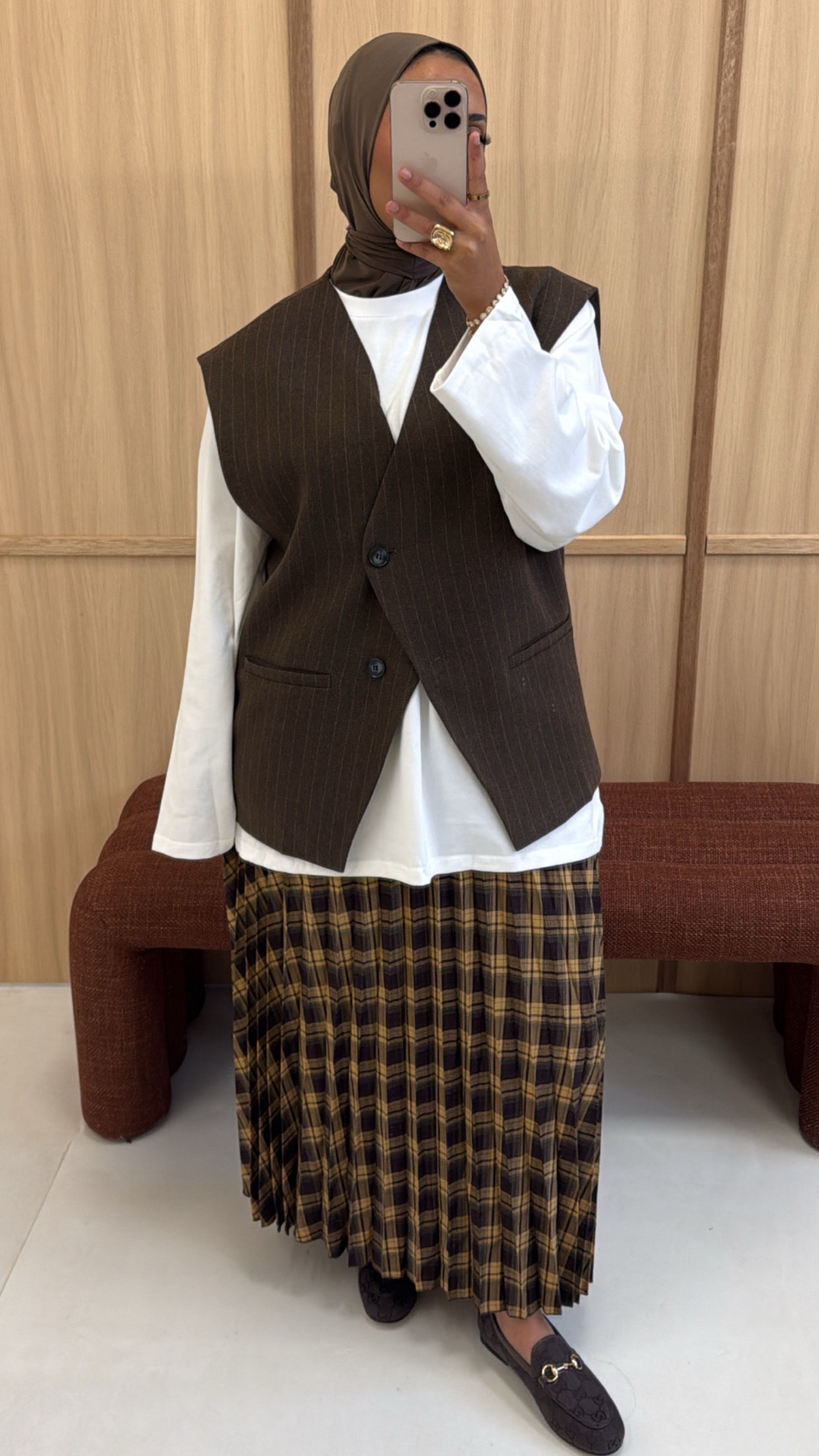 GESTREEPTE GILET - Afbeelding 2