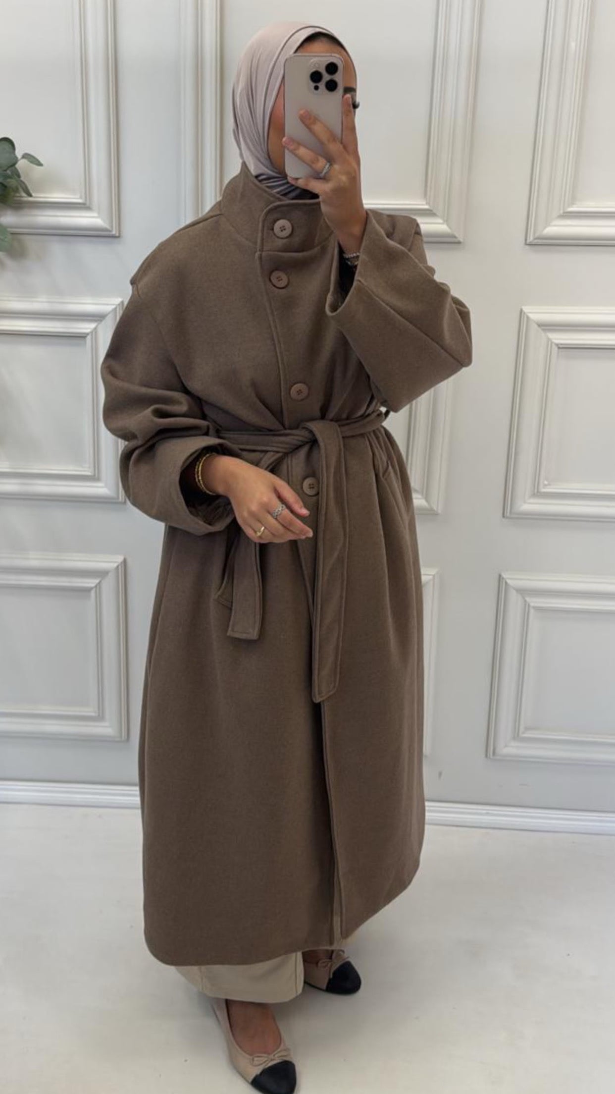 LUXE BELTED COAT